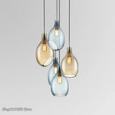 GobekUsa Glass Pendant Lights: Modern Wine Bottle Lamps for Living Room, Bedroom, Kitchen