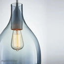 GobekUsa Glass Pendant Lights: Modern Wine Bottle Lamps for Living Room, Bedroom, Kitchen