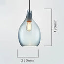 GobekUsa Glass Pendant Lights: Modern Wine Bottle Lamps for Living Room, Bedroom, Kitchen