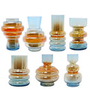 GobekUsa Gradient Glass Vase for Stylish Flower Arrangements and Home Decor