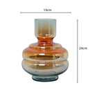 GobekUsa Gradient Glass Vase for Stylish Flower Arrangements and Home Decor