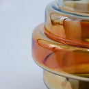 GobekUsa Gradient Glass Vase for Stylish Flower Arrangements and Home Decor