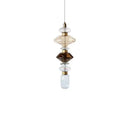 GobekUsa Ballet Pendant Lamp Clear Amber Glass Shade Restaurant Bedroom Lighting
