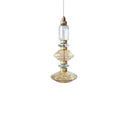 GobekUsa Ballet Pendant Lamp Clear Amber Glass Shade Restaurant Bedroom Lighting