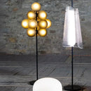 GobekUsa Bubble Glass LED Floor & Table Lamp Set for Modern Living Room & Bedroom