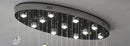 GobekUsa Crystal Dining Chandelier: Elegant Stone Decorative Lighting for Living Room