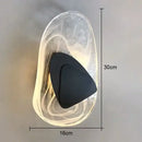 GobekUsa Crystal Wall Lamp: Modern Bedroom & Living Room LED Lighting