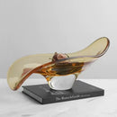 GobekUsa Geometric Glass Bowl Tray: Elegant Home Decor & Storage Essential
