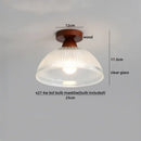GobekUsa Copper Wood LED Ceiling Lamp Modern Indoor Lighting Fixtures