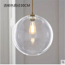 GobekUsa Glass Ball LED Pendant Light: Modern Silver Gold Nordic Kitchen Decor