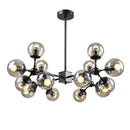 GobekUsa Glass Ball Pendant Lamp: Modern Industrial Loft Iron Luminaria Light