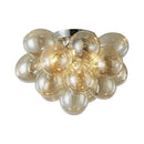 GobekUsa Glass Chandelier Leds Ceiling Lamp for Designer Bedroom Lighting Fixture