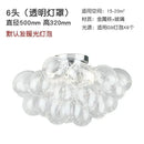 GobekUsa Glass Chandelier Leds Ceiling Lamp for Designer Bedroom Lighting Fixture