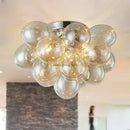 GobekUsa Glass Chandelier Leds Ceiling Lamp for Designer Bedroom Lighting Fixture