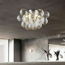 GobekUsa Glass Chandelier Leds Ceiling Lamp for Designer Bedroom Lighting Fixture
