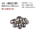 GobekUsa Glass Chandelier Leds Ceiling Lamp for Designer Bedroom Lighting Fixture