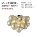 GobekUsa Glass Chandelier Leds Ceiling Lamp for Designer Bedroom Lighting Fixture