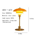 GobekUsa Glass Desk Lamp: Modern Nordic Table Lamp for Home, Office, or Hotel
