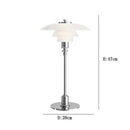 GobekUsa Glass Desk Lamp: Modern Nordic Table Lamp for Home, Office, or Hotel