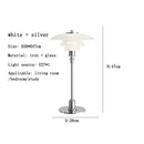 GobekUsa Glass Desk Lamp: Modern Nordic Table Lamp for Home, Office, or Hotel