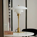 GobekUsa Glass Desk Lamp: Modern Minimalist Nordic Table Light for Living Room and Study.
