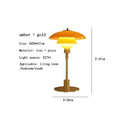 GobekUsa Glass Desk Lamp: Modern Minimalist Nordic Table Light for Living Room and Study.