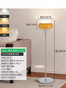 GobekUsa Glass Iron LED Floor Lamp Modern Decor Art Stand Light Bedside Study Living