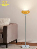 GobekUsa Glass Iron LED Floor Lamp Modern Decor Art Stand Light Bedside Study Living