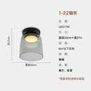 GobekUsa Glass LED Ceiling Light in Amber/Gray/Green - Modern Indoor Lighting for Various Spaces