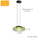 GobekUsa Glass Chandelier LED Pendant Lights Modern Home Decor