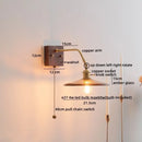 GobekUsa LED Wall Sconce Pull Chain Switch Modern Style Light Fixtures