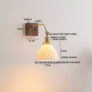 GobekUsa LED Wall Sconce Pull Chain Switch Modern Style Light Fixtures