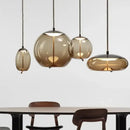 GobekUsa BROKIS Knot Glass Pendant Chandelier Luminaria Deco Bedside Lamp