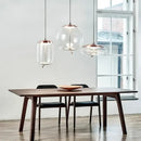 GobekUsa BROKIS Knot Glass Pendant Chandelier Luminaria Deco Bedside Lamp