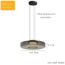GobekUsa Glass Plate Ceiling Pendant Lights LED Fixture