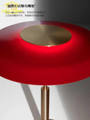 GobekUsa DORA Glass Table Lamp Touch LED Decorative Desk Light Red/Gray Bedroom Living