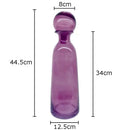 GobekUsa Amber Glass Vase Hydroponics Desk Decoration Modern Home Decor