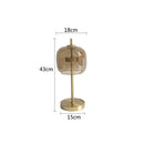 GobekUsa Glass Table Lamp - Vistosi Jube Replica Design for Creative Home Lighting
