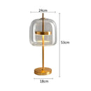 GobekUsa Glass Table Lamp - Vistosi Jube Replica Design for Creative Home Lighting