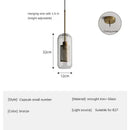 GobekUsa Glass Ball LED Pendant Lamp for Modern Nordic Bedroom Kitchen Living Room Lighting