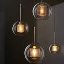 GobekUsa Glass Ball LED Pendant Lamp for Modern Nordic Bedroom Kitchen Living Room Lighting