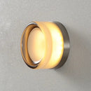 GobekUsa Amber Jelly LED Wall Sconce for Bedside Room Decor, Smoke Grey Wall Lamp