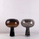 GobekUsa Geometric Glass Vase Disc Flower Arranger Terrarium Home Decor Accessory
