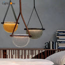 GobekUsa Handmade Glass Pendant Lamp for Room, Bedside, Model Room, Restaurant