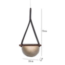 GobekUsa Handmade Glass Pendant Lamp for Room, Bedside, Model Room, Restaurant