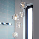 GobekUsa Crystal Staircase Chandelier: Modern Luxury Indoor Lighting Fixture