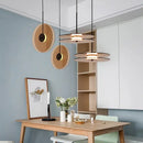 GobekUsa Amber Smoke Gray Glass Pendant Lamp for Dining Room & Bar Decor