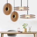 GobekUsa Amber Smoke Gray Glass Pendant Lamp for Dining Room & Bar Decor