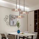 GobekUsa Amber Smoke Gray Glass Pendant Lamp for Dining Room & Bar Decor