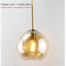 GobekUsa Glass Ball LED Pendant Lights for Chic Home Decor and Lighting